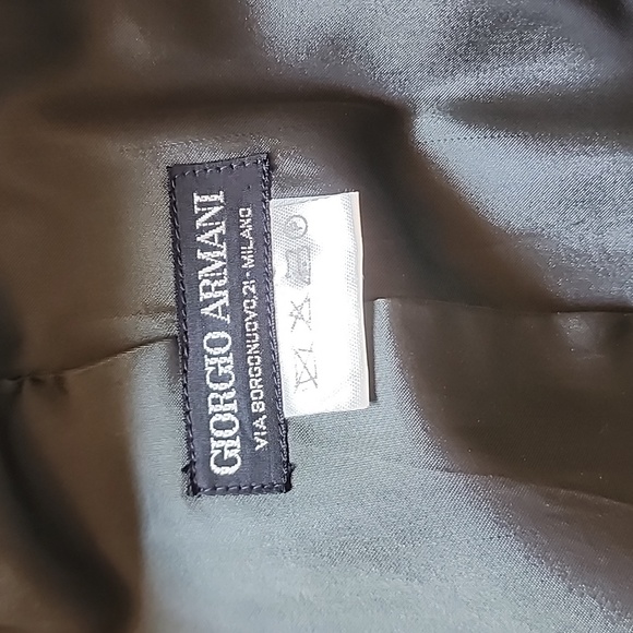 Vintage Giorgio Armani Mid Calf Wool Winter Coat - Picture 3 of 7